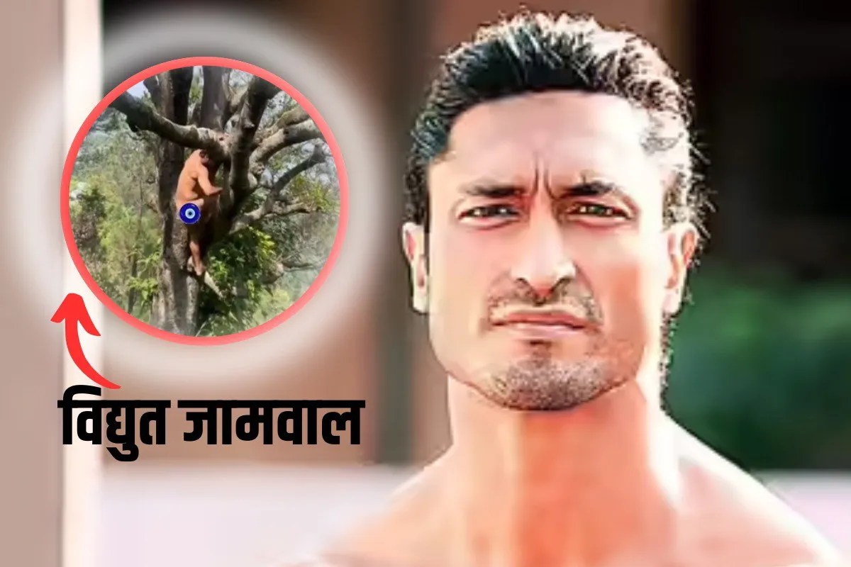 Vidyut Jammwal: शरीर पर एक भी कपड़ा नहीं… बिना कपड़ों के पेड़ पर चढ़ता दिखा फेमस एक्टर, वीडियो वायरल