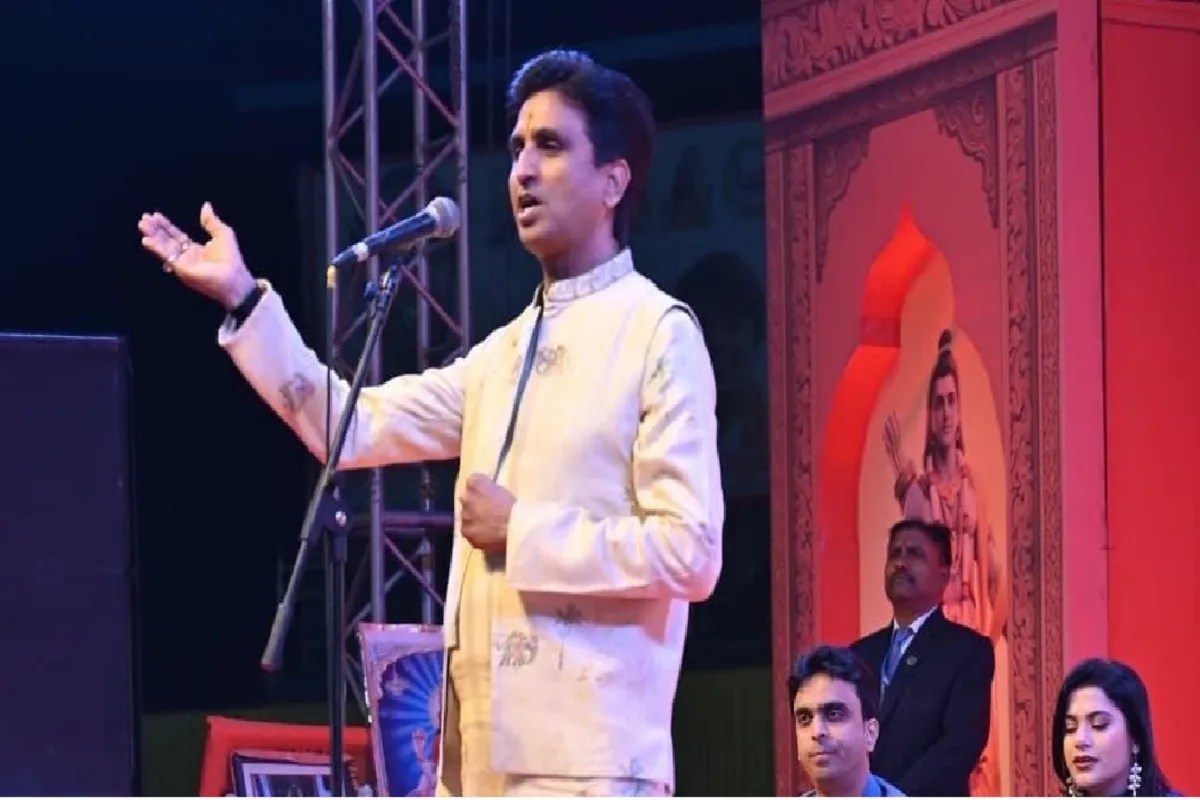 Raipur: राजा मोरध्वज आरंग महोत्सव में कुमार विश्वास ने जमाया रंग