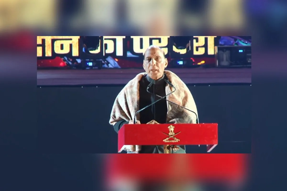 Army Day 2026: जयपुर में गरजे राजनाथ सिंह, कहा- सेना हमारी ताकत, 2047 तक बनेगी दुनिया की सबसे ताकतवर आर्मी