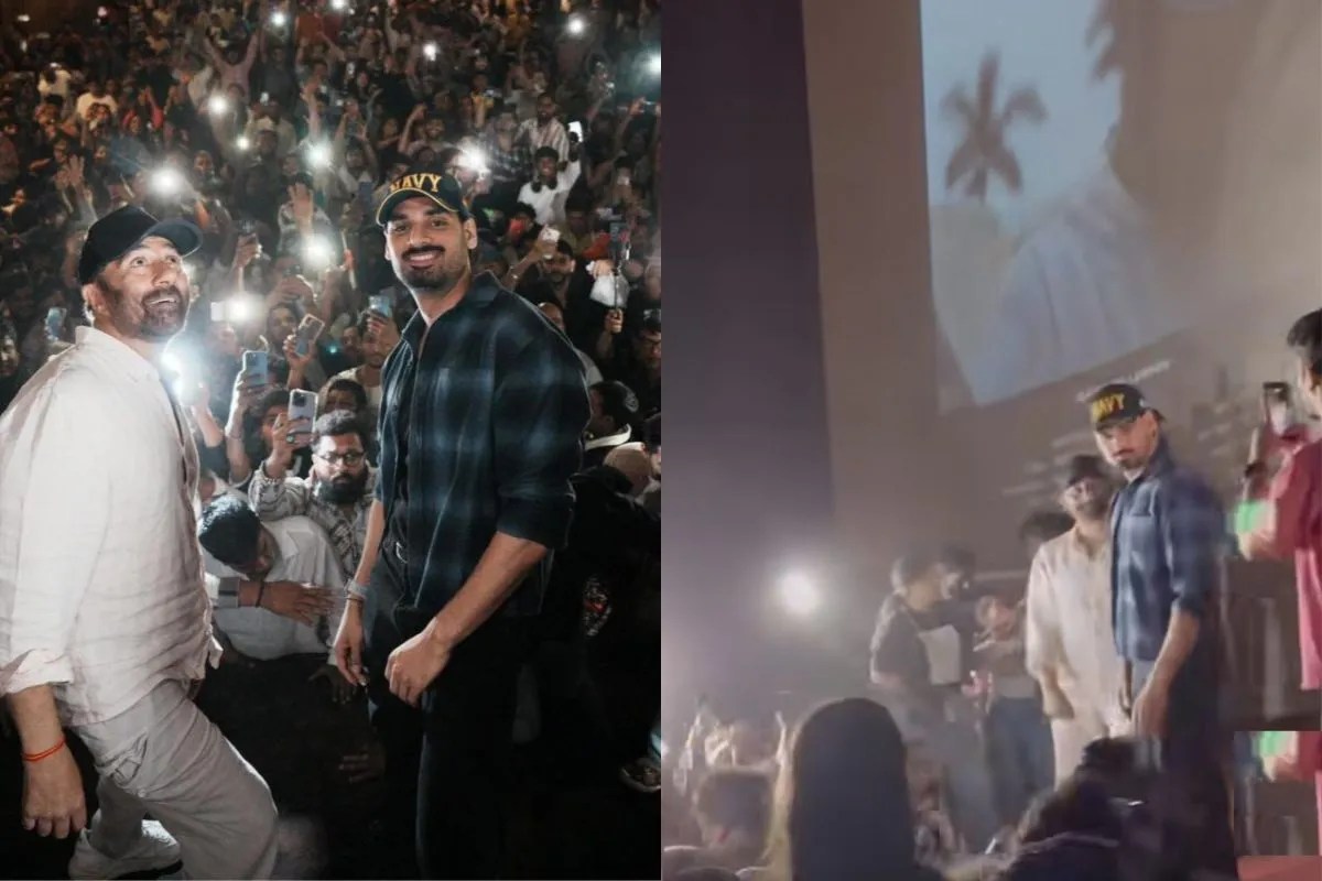 ‘बॉर्डर 2’ का चल रहा था शो, अचानक थिएटर में पहुंच गए सनी देओल, चिल्लाने लगी भीड़, VIDEO