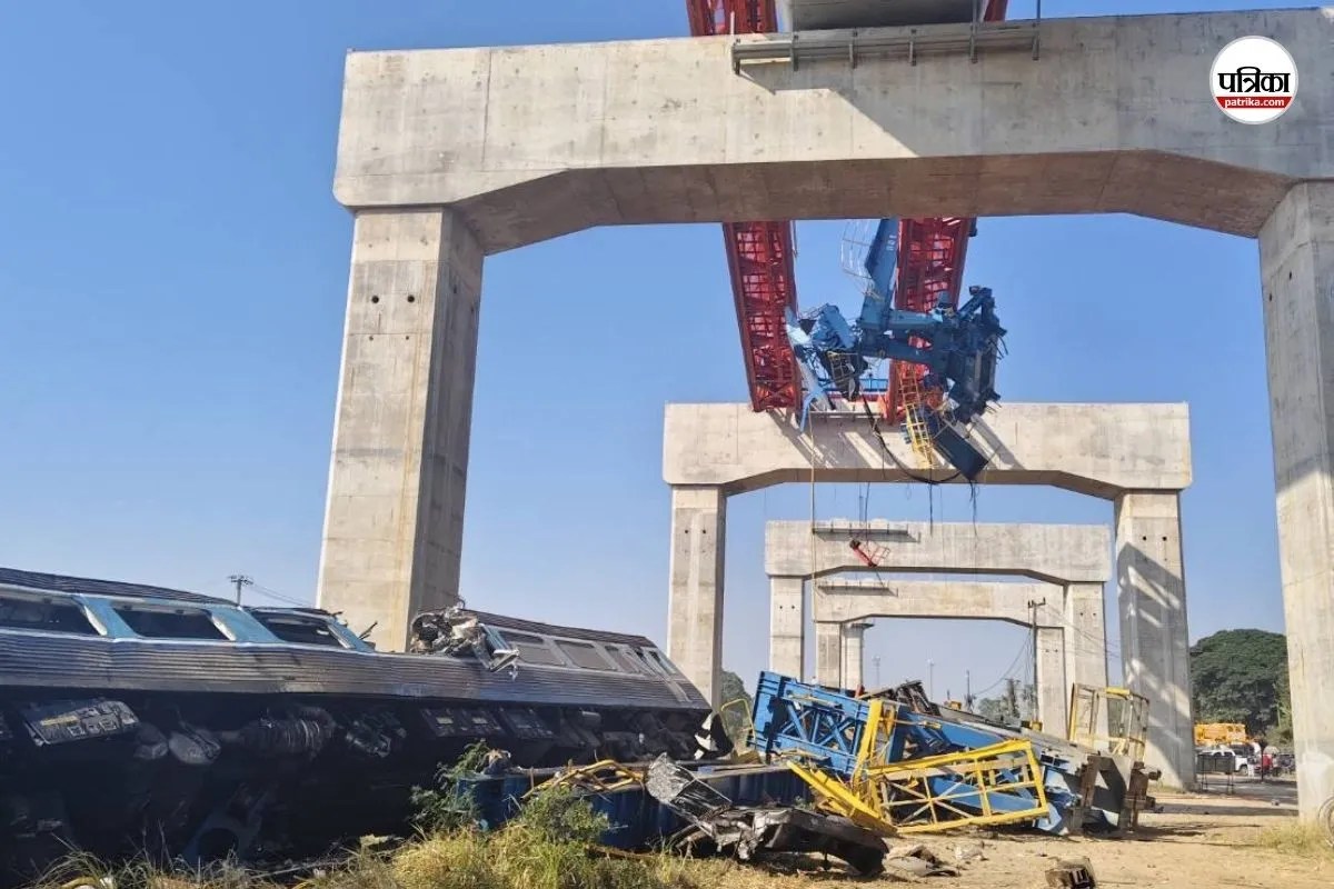 थाईलैंड में चलती ट्रेन पर गिरी भारी-भरकम क्रेन, 22 यात्रियों की मौत, 30 घायल