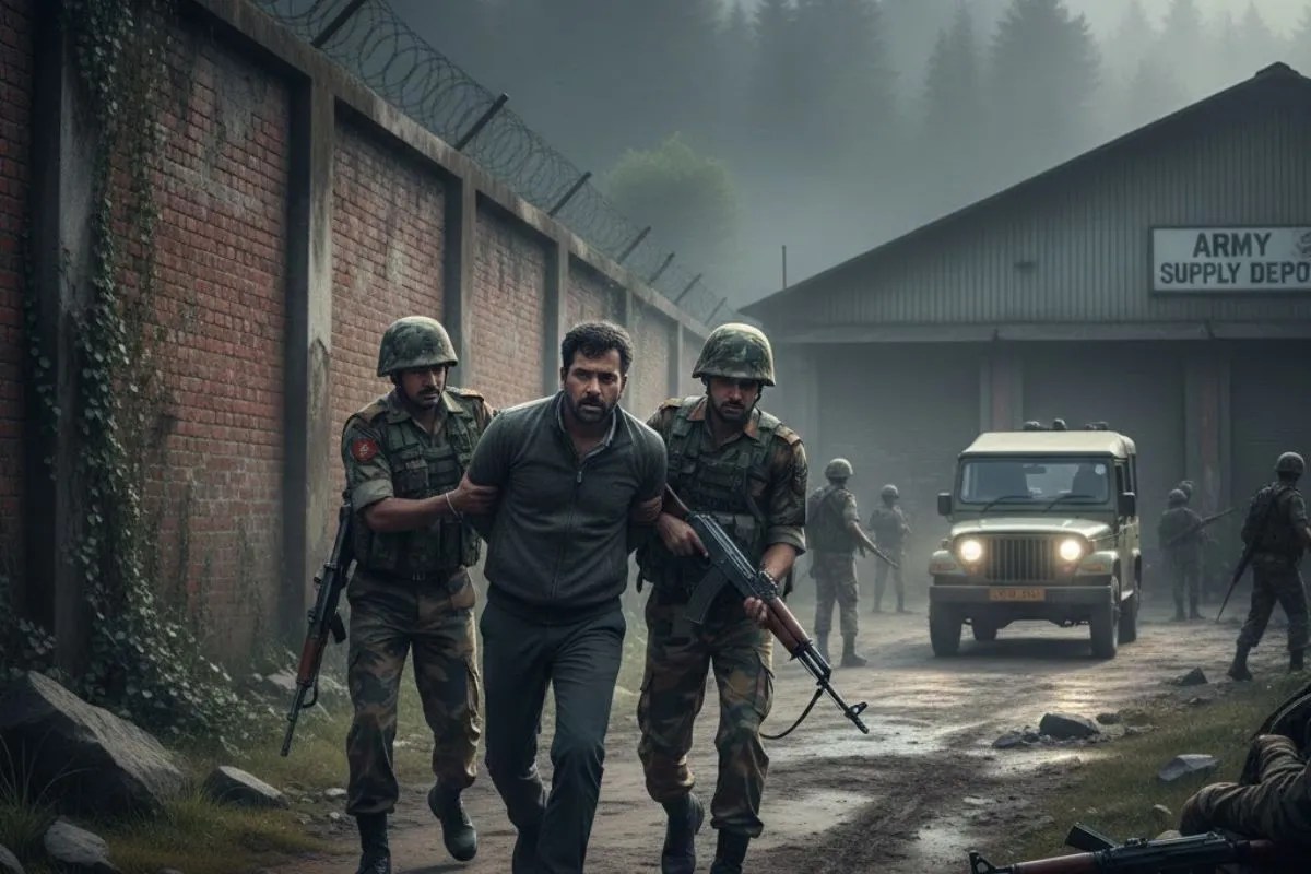 सैन्य डिपो में बड़ी घुसपैठ : एक संदिग्ध गिरफ्तार, दो दीवार फांदकर भागे, मचा हड़कंप