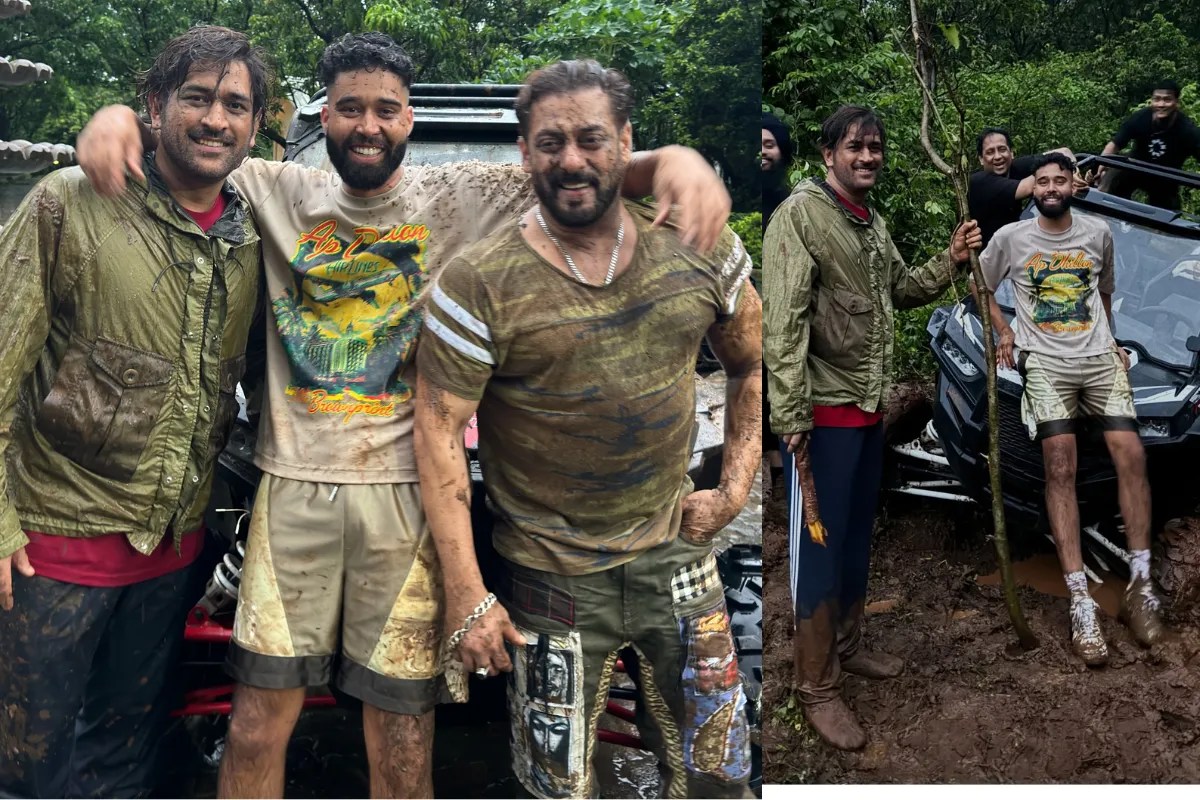 कीचड़ में सने दिखे सलमान-MS धोनी और AP ढिल्लों, ‘अनसीन’ फोटो-वीडियो आया सामने