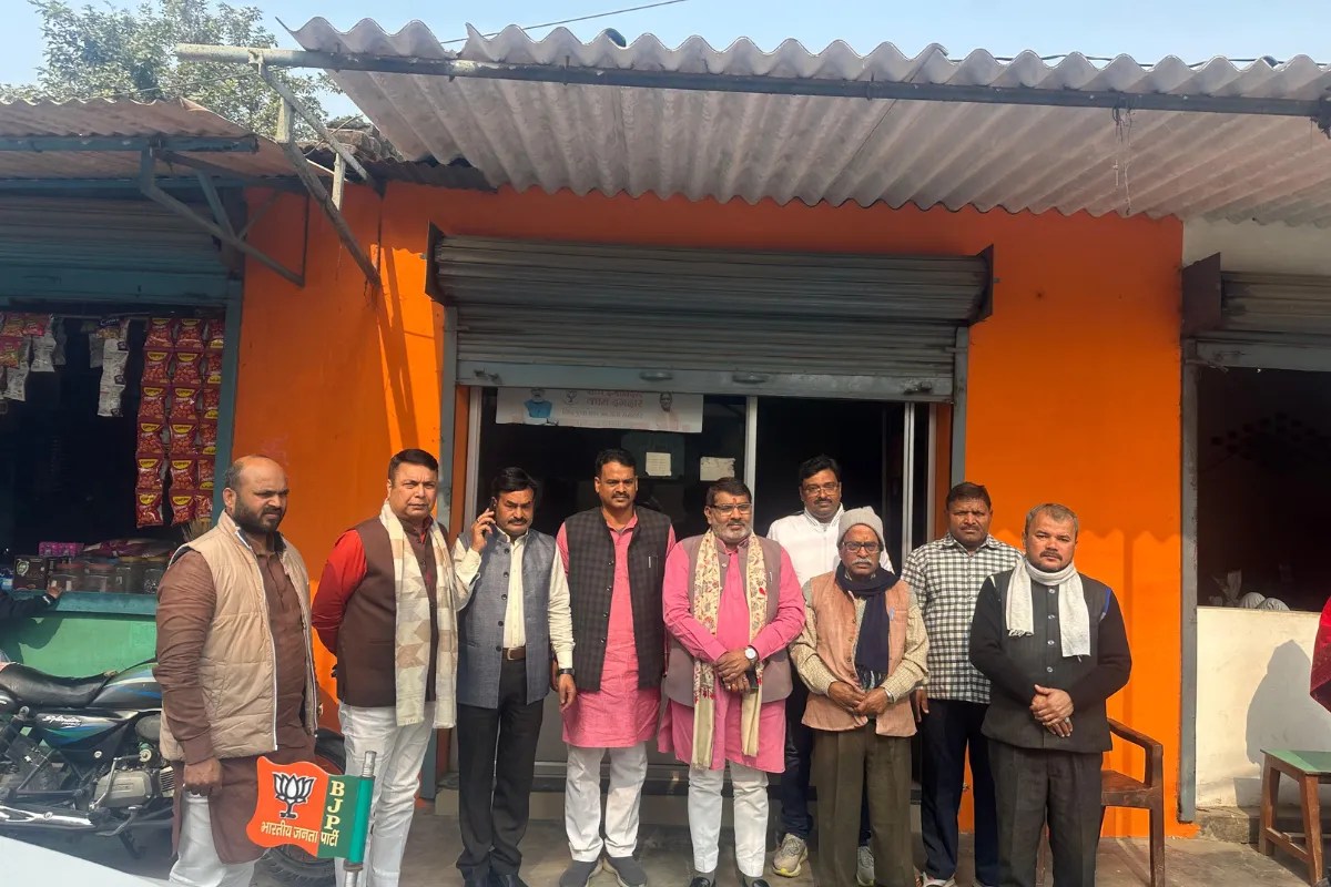 भाजपा के क्षेत्रीय अध्यक्ष ने “SIR” अभियान का किया स्थलीय निरीक्षण, मतदाताओं से किया संवाद