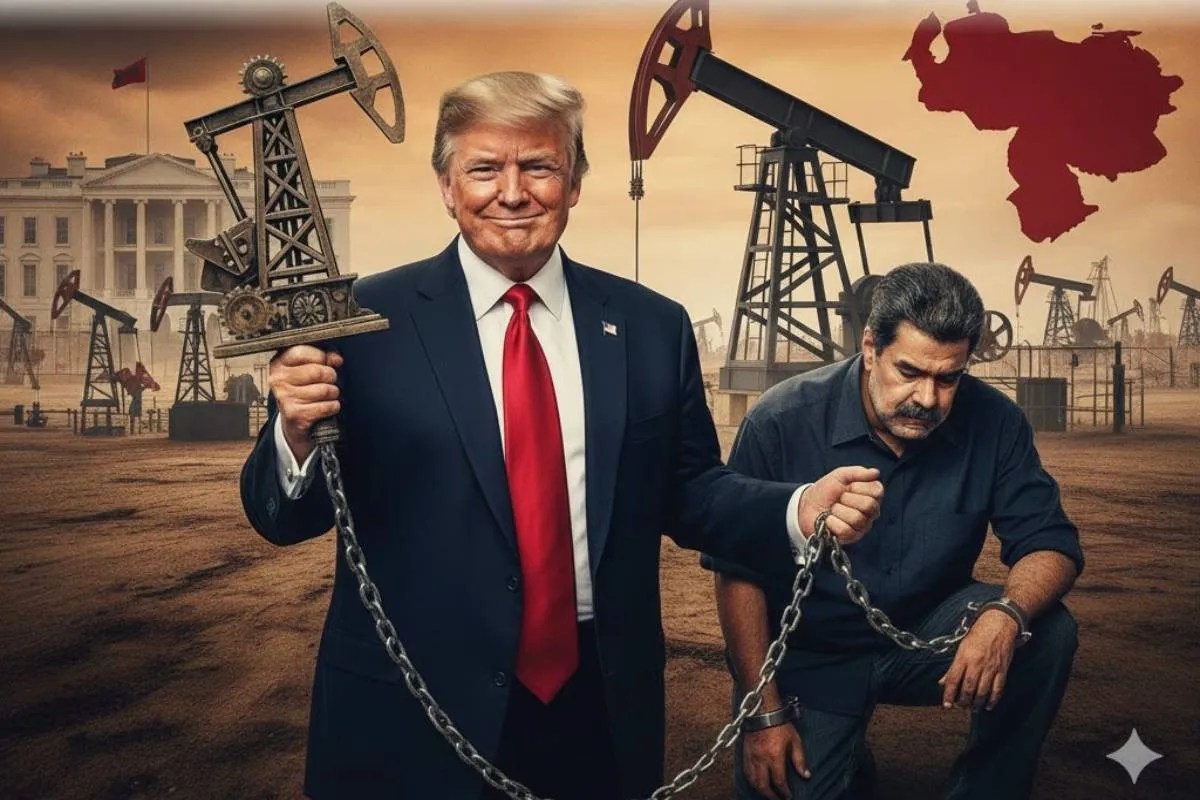 Trump’s Mission Venezuela: राष्ट्रपति ट्रंप का बड़ा धमाका, मादुरो के पतन के बाद अमेरिका को मिलेगा 5 करोड़ बैरल तेल