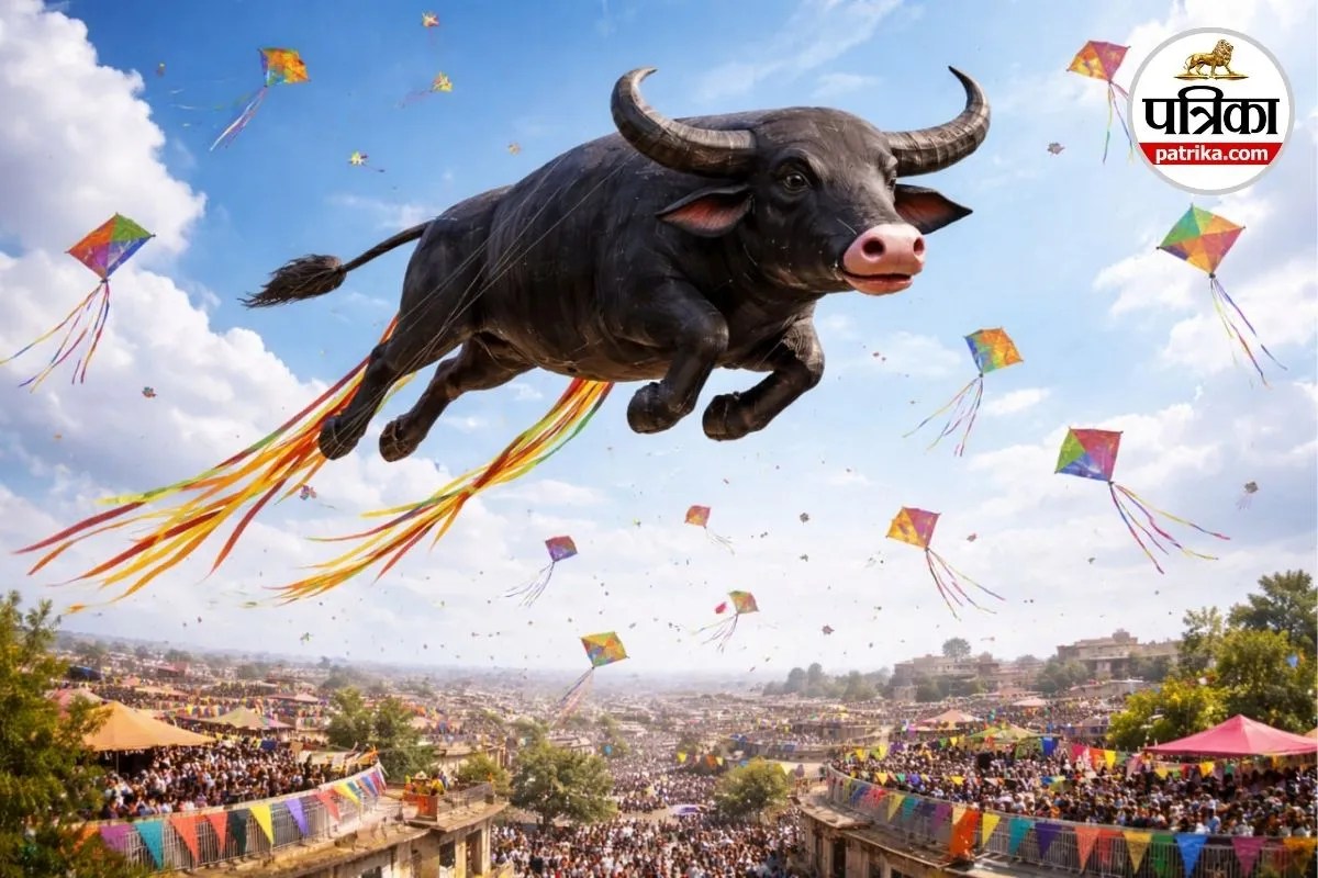 Makar Sankranti 2026: कहीं ‘भैंस’ उड़ी तो कहीं चमकी LED डोर, मकर संक्रांति पर पतंगबाजी का ये अंदाज कर देगा हैरान