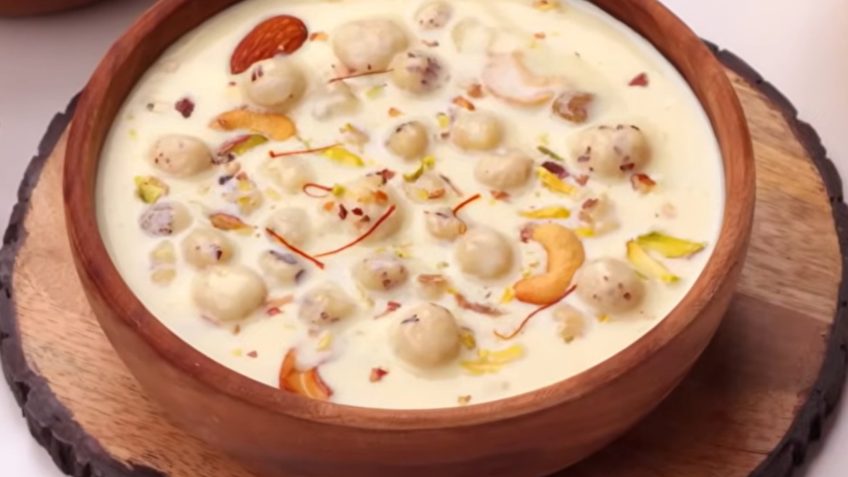 मीठा खाने का है शौक, तो ऐसे बनाएं स्वादिष्ट मखाने की खीर, बेहद आसान है रेसिपी