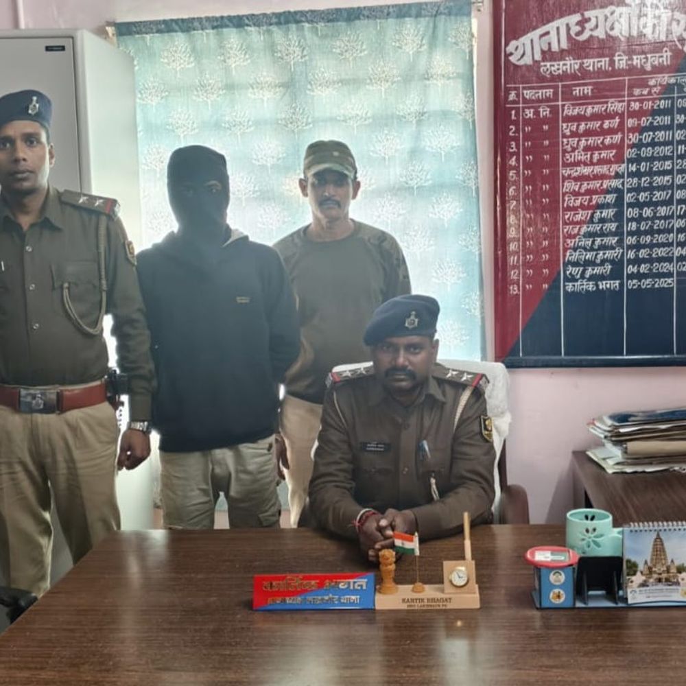 मधुबनी में महिला के घर फायरिंग:पुराने विवाद को लेकर हुई घटना, एक आरोपी अरेस्ट; न्यायिक हिरासत में भेजा गया