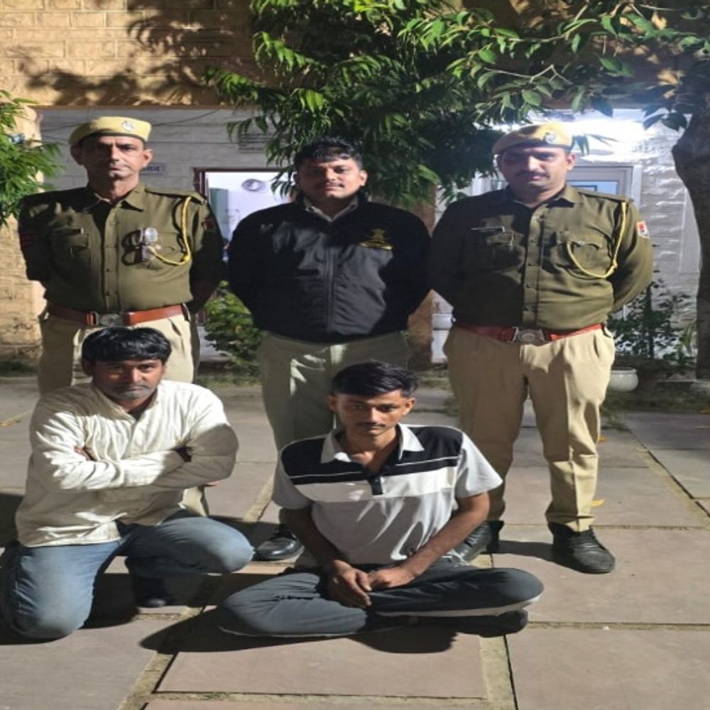 फैक्ट्री में हुई चोरी का खुलासा, दो आरोपी गिरफ्तार:रात के समय की थी वारदात, चोरी का माल खरीदने वाले को भी पकड़ा