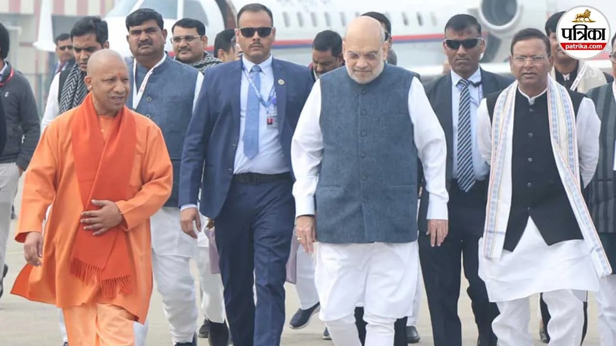 मजदूरों की धरती से विकास की धुरी तक: अमित शाह का दावा, यूपी को बताया भारत का ग्रोथ इंजन; विपक्ष पर किया हमला