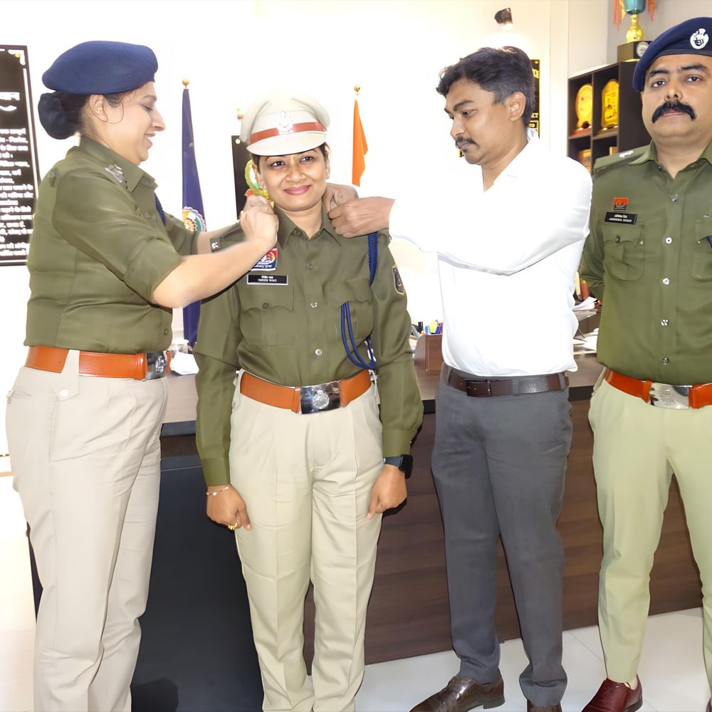 निधि बनीं अतिरिक्त पुलिस अधीक्षक