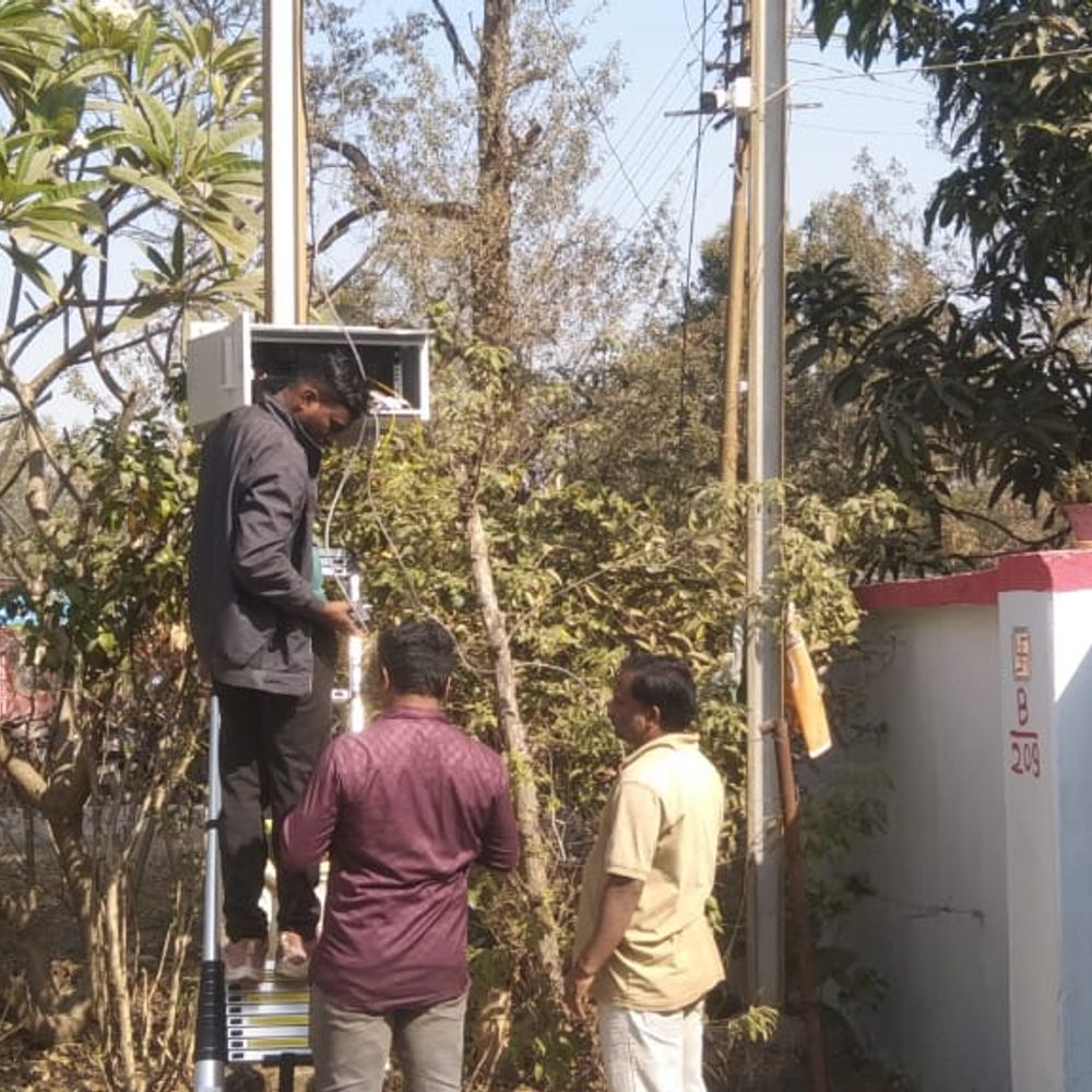 एसईसीएल आदर्श नगर कॉलोनी की बढ़ेगी सुरक्षा, लगाए जा रहे हैं कैमरे