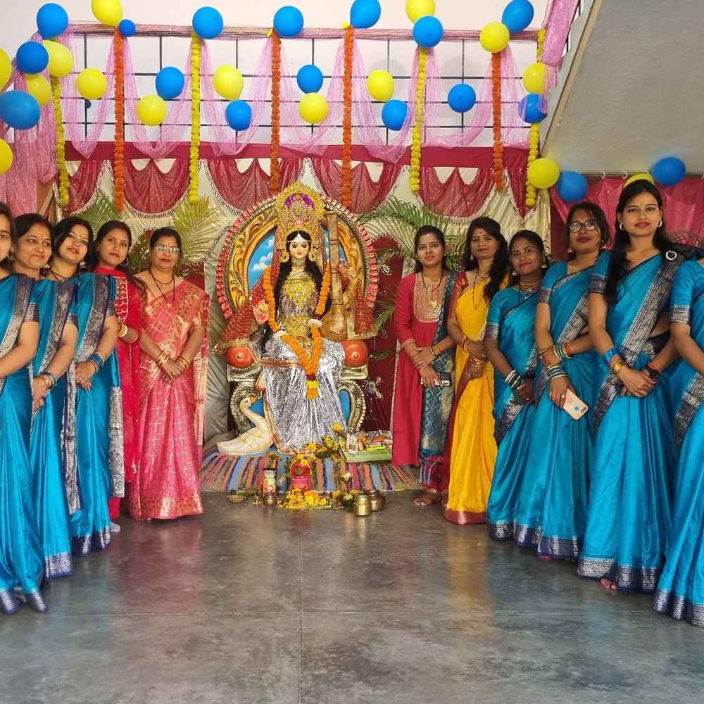 गुरुकुल भारती में श्रद्धा से मनी सरस्वती पूजा