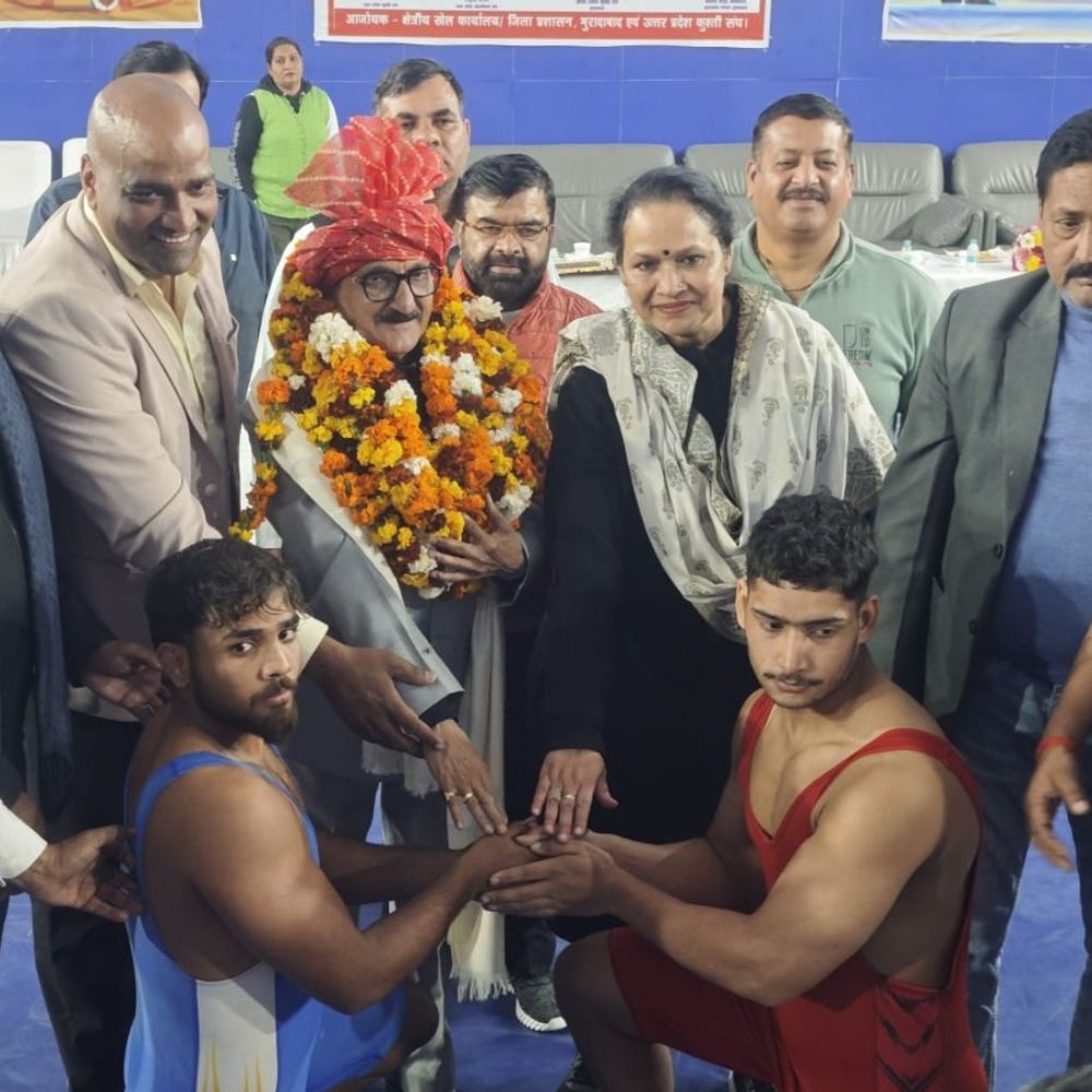 वाराणसी ने प्रदेश स्तरीय कुश्ती चैंपियनशिप जीती:मुरादाबाद में आयोजित सीनियर पुरुष कुश्ती प्रतियोगिता का समापन
