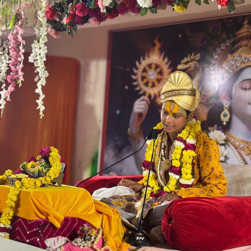 बड़ी काली मंदिर में सात दिवसीय भागवत कथा का समापन:कथा व्यास बोले- भागवत कथा जीवन को सही दिशा देने का मार्ग