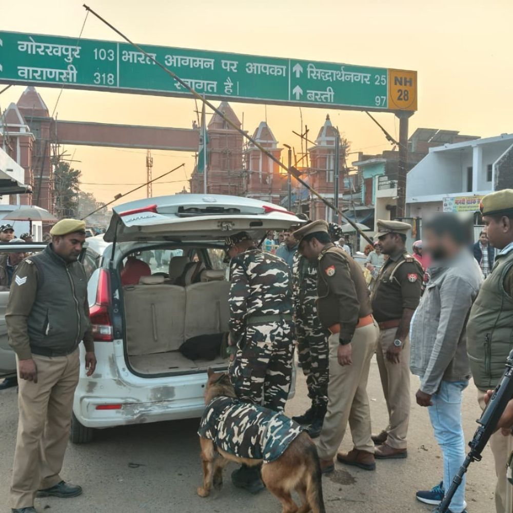 सिद्धार्थनगर के भारत-नेपाल सीमा पर संयुक्त गश्त:ककरहवा बॉर्डर पर सुरक्षा एजेंसियां अलर्ट मोड में