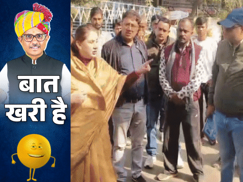 किरोड़ी बाबा किससे बोले कि मैं आपसे प्यार करता हूं:MLA ने कहा- कौन करेगा नाली साफ?; चलते ट्रैक्टर पर सिपाही का फिल्मी स्टाइल