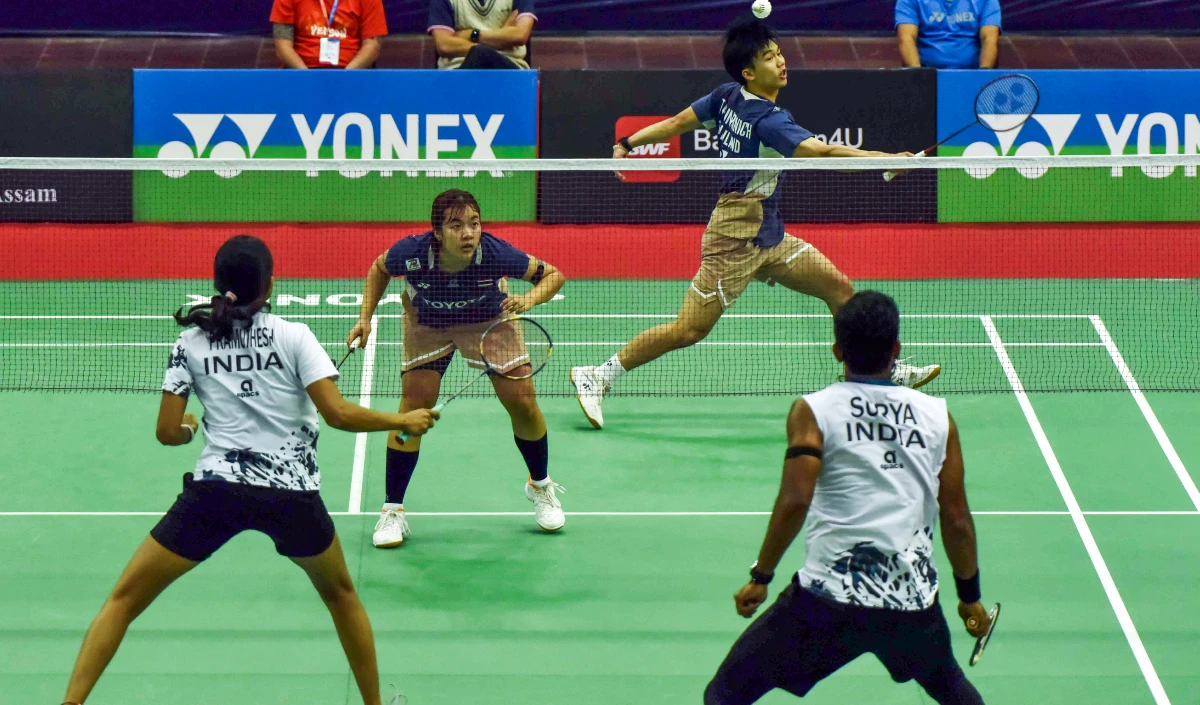 Barua दूसरी वरीयता प्राप्त खिलाड़ी को हराकर थाईलैंड मास्टर्स के क्वार्टर फाइनल में