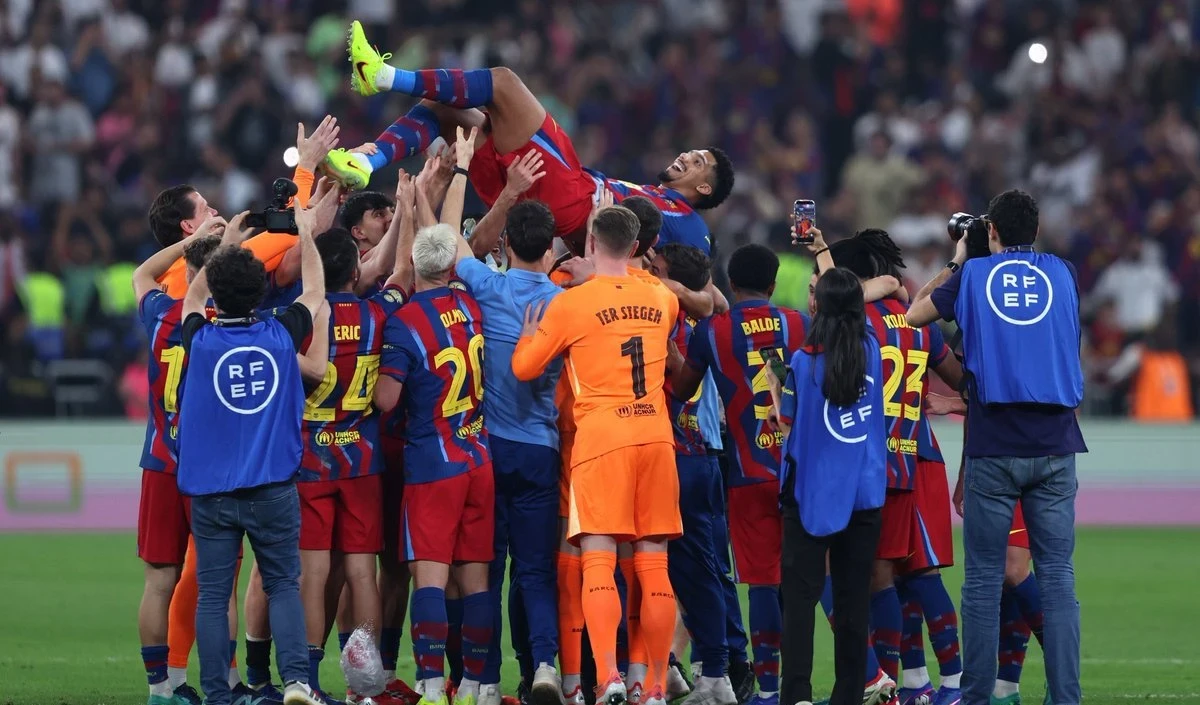 Spanish Super Cup जीत के बाद लापोर्टा का बड़ा ऐलान, बोले- कोच फ्लिक और राफिन्हा पर पूरा भरोसा