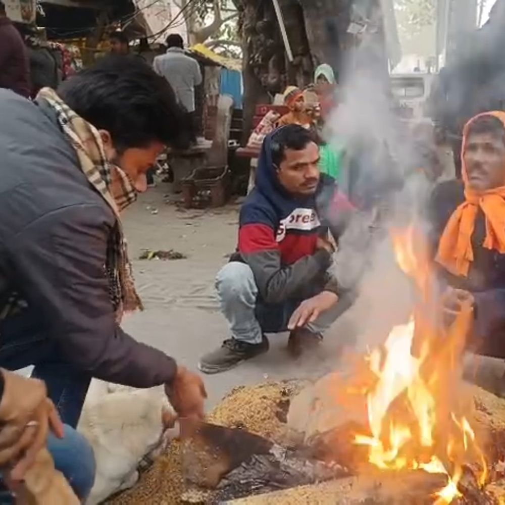 हरदोई में शीतलहर का प्रकोप जारी:न्यूनतम तापमान 6.0 डिग्री, 6 किमी प्रति घंटे की रफ्तार से पछुआ हवाओं ने बढ़ाई गलन