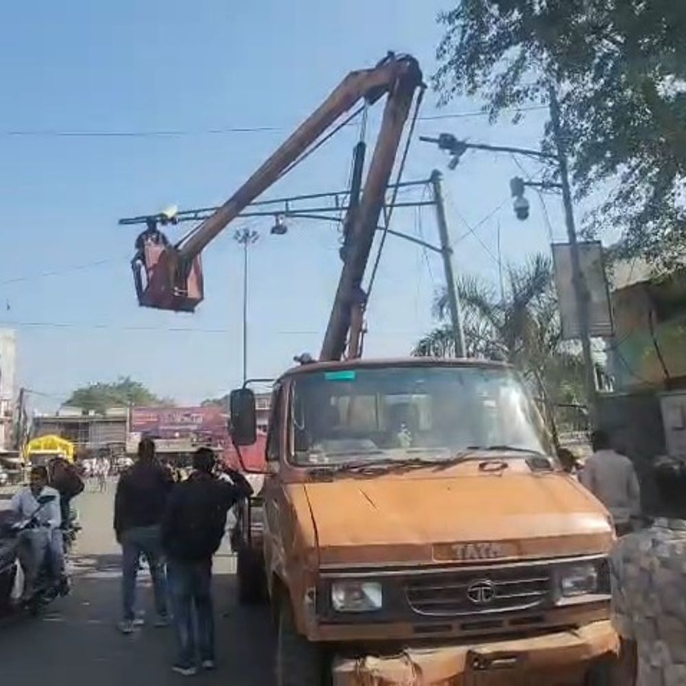 95% अपराधों का खुलासा CCTV से:विदिशा में ‘दृष्टि 360 डिग्री’ अभियान का लक्ष्य 5 हजार कैमरे