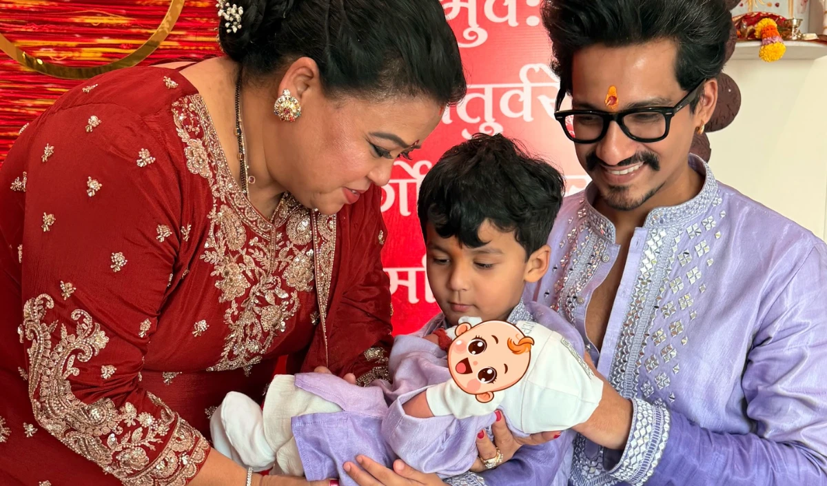 Bharti Singh और Haarsh ने किया बेटे के नाम का ऐलान, Instagram पर शेयर की Cute Family Photo