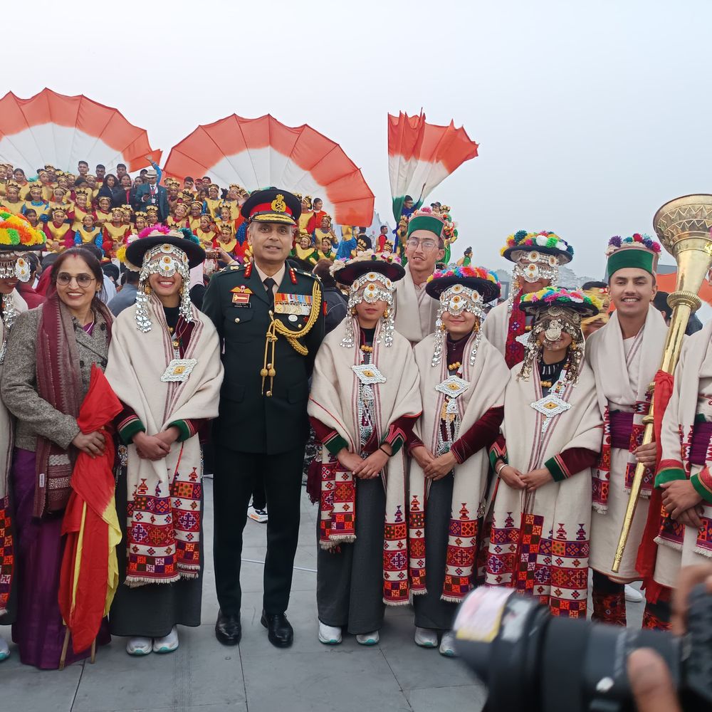 किन्नौर के NCC कैडेट्स ने दिल्ली में दी प्रस्तुति:प्रधानमंत्री रैली में रिकांगपिओ कॉलेज के छात्रों ने बढ़ाया जिले का मान