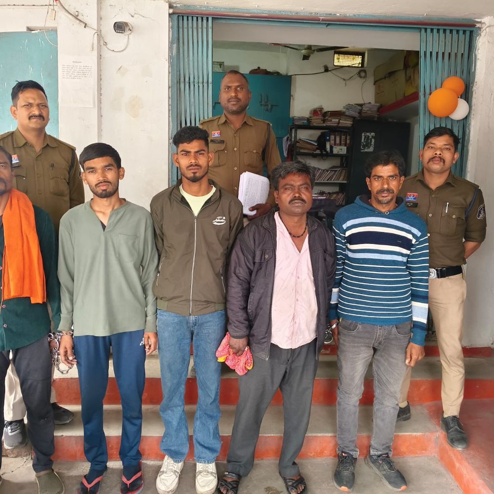 कोरबा में पुल रेलिंग चोरी, 5 और आरोपी गिरफ्तार:अब तक कुल 17 लोग पकड़े गए, न्यायिक हिरासत में भेजे गए