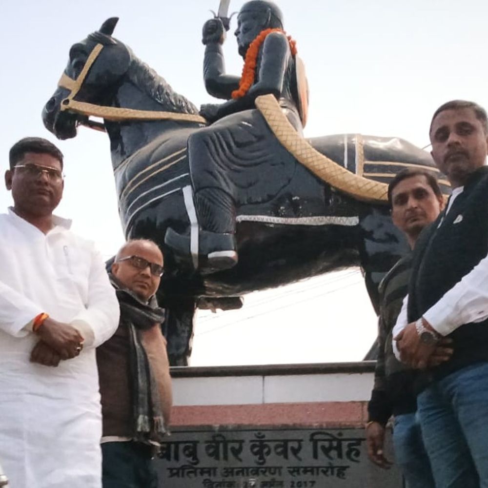 राष्ट्रीय कुंवर वाहिनी अध्यक्ष ने ऐतिहासिक स्थलों का निरीक्षण किया:धरोहरों के संरक्षण के लिए सरकार से अपील की