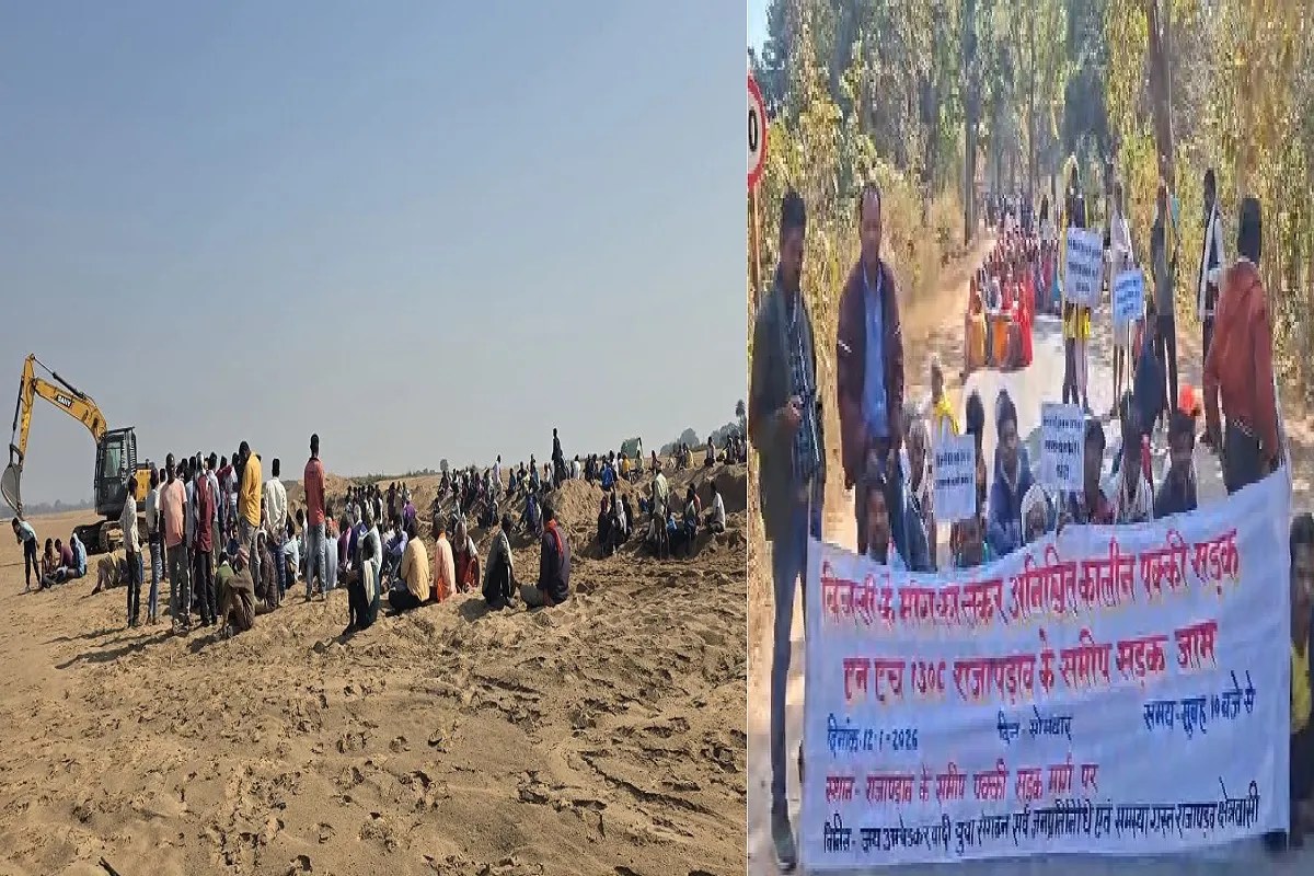 CG News:अवैध रेत खनन को लेकर महानदी में ग्रामीणों का प्रदर्शन, इधर बिजली की मांग को लेकर नेशनल हाइवे-130 जाम