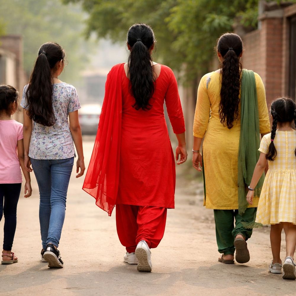 यमुनानगर में महिला 3 बेटियों के साथ लापता:देवरानी को भी ले गई साथ, वापिस न लौटने पर थाने पहुंचा पति