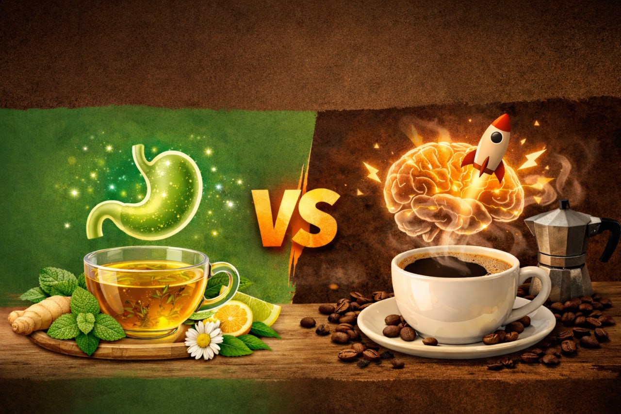 Herbal Tea Vs Coffee: दिमाग को रॉकेट की तरह चलाना है या पेट को रखना है साफ? जानिए आपके लिए कौन सी मॉर्निंग ड्रिंक है बेस्ट