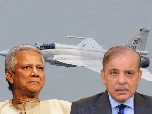 बांग्लादेश को JF-17 फाइटर जेट बेचने की तैयारी में पाकिस्तान:चीन के साथ मिलकर बनाया; इस्लामाबाद में दोनों देशों के एयरफोर्स चीफ ने बातचीत की