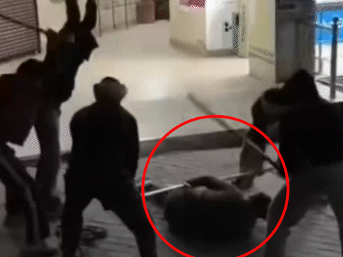 हिमाचल में हरियाणा के युवकों की गुंडागर्दी, VIDEO:परवाणू में टैक्सी ड्राइवर की पिटाई, लाठी-रॉड से पीटा; PGI रेफर, टांगों में कई फ्रैक्चर