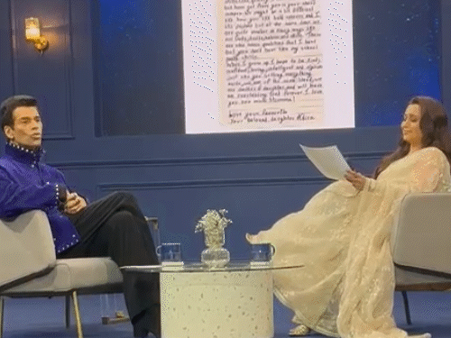 बेटी का लेटर पढ़कर भावुक हुईं रानी मुखर्जी:आदिरा ने लिखा-हम मां-बेटी हैं और हमारा रिश्ता हमेशा के लिए रहेगा