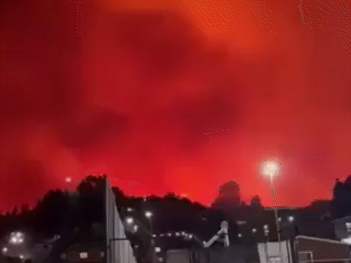 चिली के जंगल में आग से 19 लोगों की मौत:50 हजार बेघर; लोग बोले- 20 मिनट और रुकते तो जिंदा जल जाते; PHOTOS