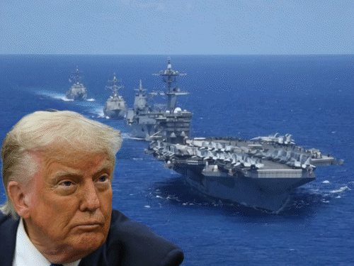 रिपोर्ट- ईरान की ओर बढ़ रहा अमेरिकी वॉरशिप:ताकतवर एयरक्राफ्ट USS अब्राहम लिंकन भी शामिल; पहले साउथ चाइना सी में तैनात था