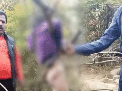 रामगढ़ में बच्चे को न्यूड कर लटकाया, पीटा:पतरातू थाने में शिकायत दर्ज, एक आरोपी धराया, ₹2000 की चोरी का आरोप