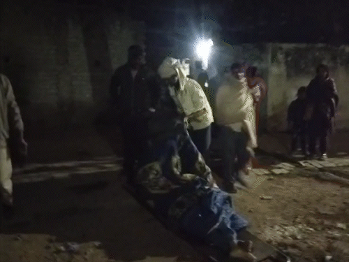 औरंगाबाद में संदिग्ध हालात में व्यक्ति की मौत:जमीन ब्रोकर पर आरोप, पत्नी बोली- पति की हत्या हुई है, गला दबाकर मार डाला