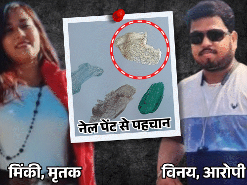 आगरा की HR के कातिल तक कैसे पहुंची पुलिस:अंगूठे पर लगा गोल्डन नेल पेंट बना क्लू, CCTV में दिखा लड़का हत्यारा निकला