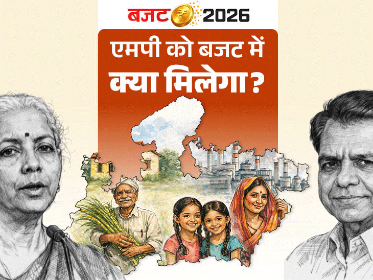 आम बजट से एमपी की उम्मीदें, कितनी पूरी होंगी:सिंहस्थ के लिए 20 हजार करोड़, पानी और स्कॉलरशिप स्कीम के 8600 करोड़ लौटाने की गुहार