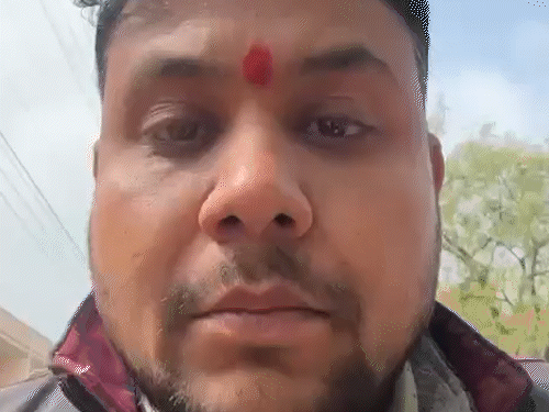 शाजापुर में जहर खाने से पहले युवक का वीडियो:बोला- ससुराल वालों ने मेरा घर बर्बाद किया, उन्हें मौत की सजा मिले; इंदौर रेफर