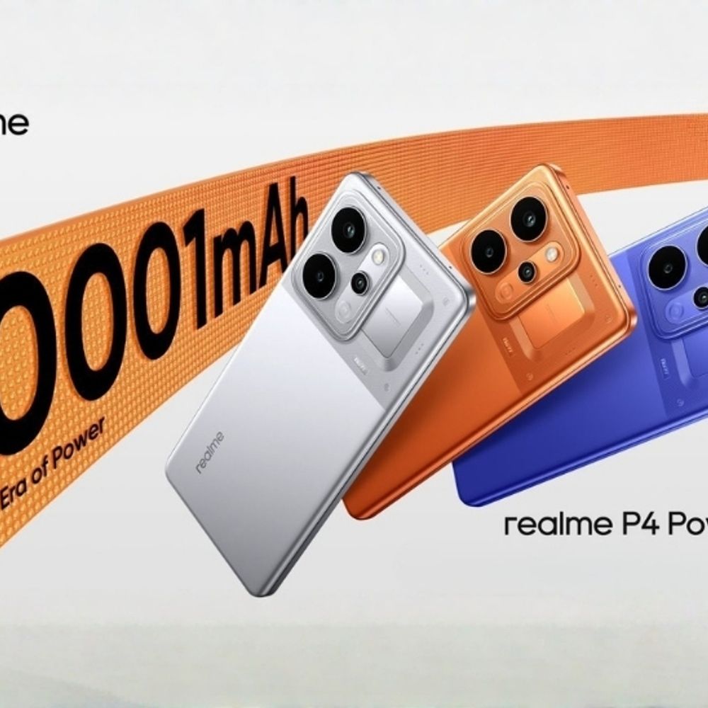 सबसे बड़ी बैटरी वाला स्मार्टफोन रियलमी P4 पावर लॉन्च:21 घंटे बैकअप के साथ 10001mAh की बैटरी औक 50MP कैमरा, शुरुआती कीमत ₹25,999