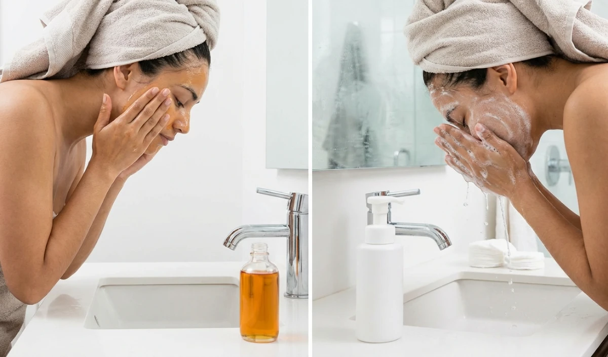 Skincare में न करें ये गलती! क्या है Double Cleansing और क्यों है ये जरूरी? जानें Expert Tips