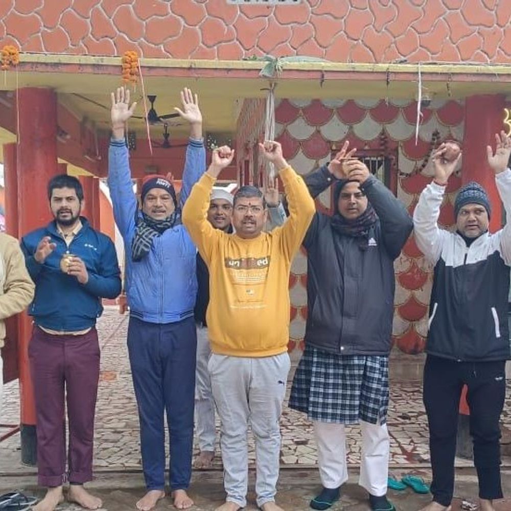 सोमनाथ मंदिर पर आक्रमण के 1000 साल पूरे:महादेवा शिव मंदिर में जलाभिषेक, संस्कृति रक्षा का संकल्प