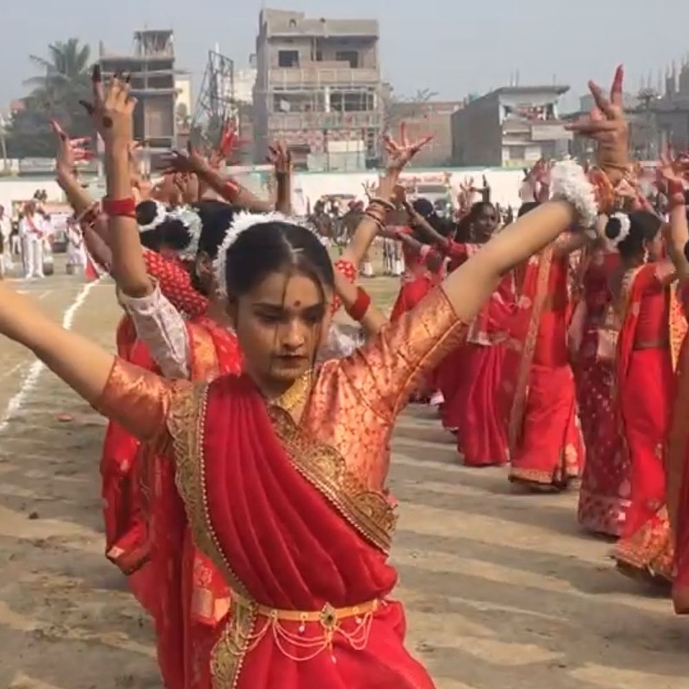 खगड़िया में 77वां गणतंत्र दिवस समारोह:जेएनकेटी मैदान में प्रभारी मंत्री मदन साहनी ने फहराया तिरंगा, परेड व सांस्कृतिक कार्यक्रम हुए