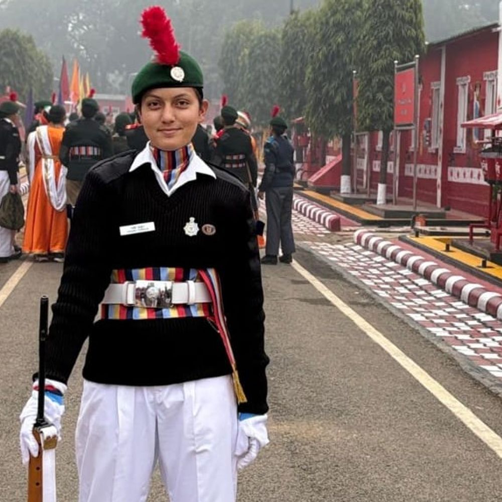 हमीरपुर की NCC कैडेट रुचि का RDC-2026 के लिए चयन:सुजानपुर टीहरा कॉलेज को मिला गौरव; स्टाफ ने किया सम्मानित, सहपाठी उत्साहित