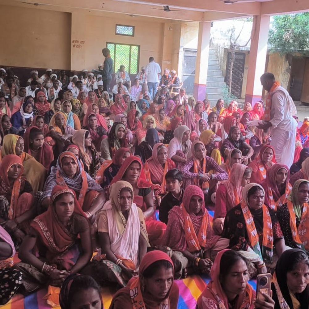 विधायक बोलीं- वास्तविक हकदार मजदूरों को फायदा मिलेगा:भाजपा उदयपुर देहात का जिला सम्मेलन, कहा- कांग्रेस के पास अब कोई ठोस मुद्दा नहीं बचा