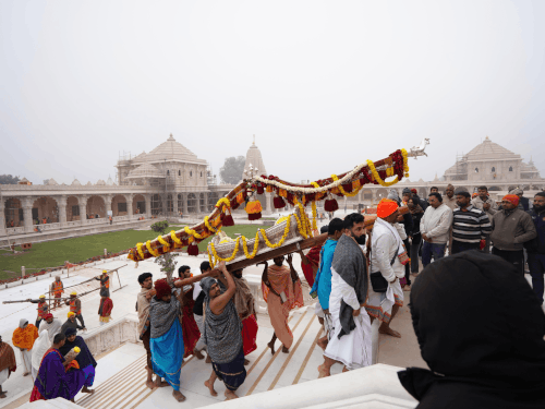 अभेद्य हुई अयोध्या के भव्य राममंदिर की सुरक्षा व्यवस्था:12 करोड़ की लागत से आधुनिक प्रशासनिक भवन और कंट्रोल रूम का निर्माण पूरा
