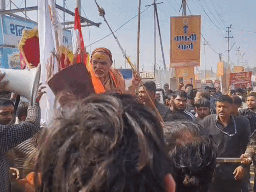 मंदिर टूटे तब क्यों नहीं हुई पीड़ा:स्वामी अविमुक्तेश्वरानंद ने अखाड़ा परिषद अध्यक्ष के बयान पर कहा, मूर्तियां तोड़ने वाले को औरंगजेब नहीं तो क्या कहें